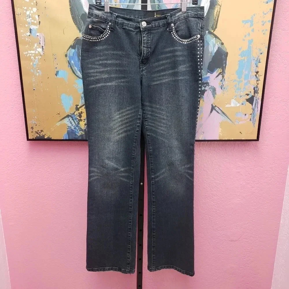 Mesmerize Vintage Rhinestone Studded Jeans